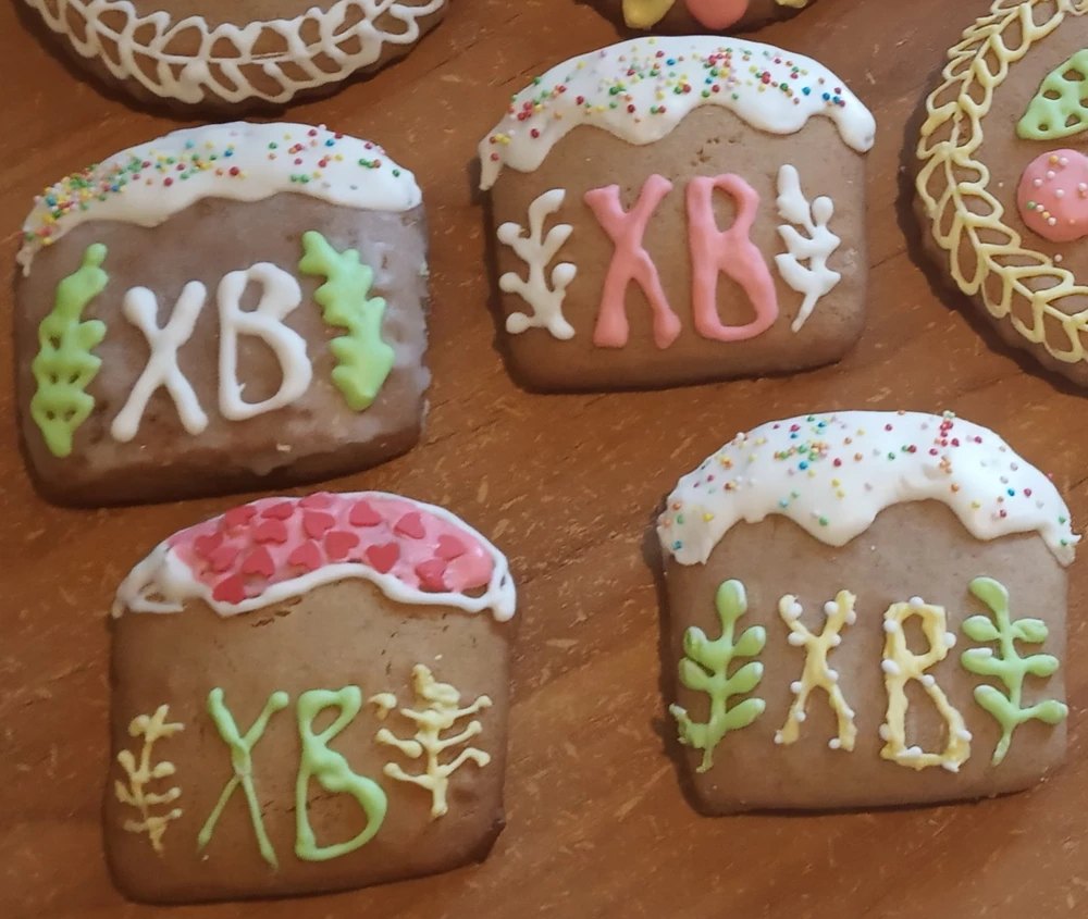 Куличики под глазурью
